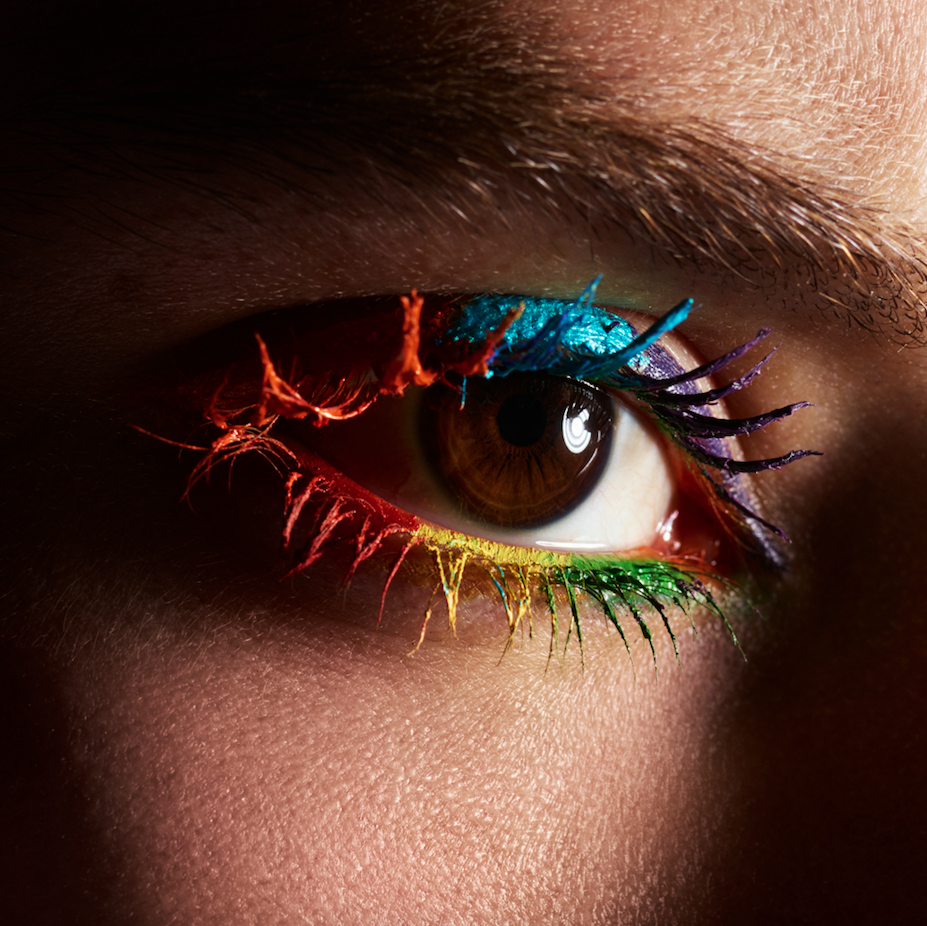 Six major rainbow beauty looks by Rankin to show your pride