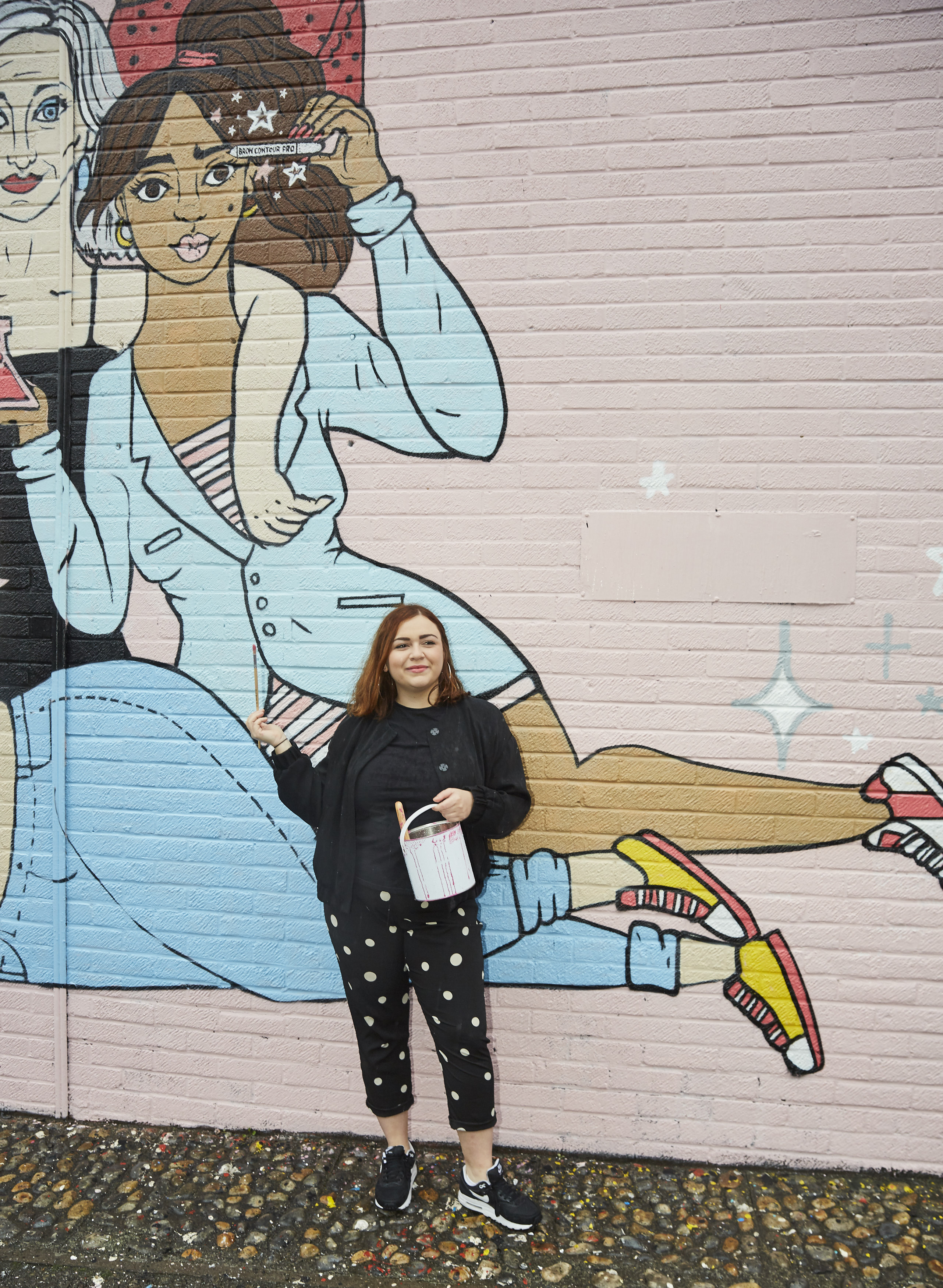 Alice Skinner's street art celebrates female empowerment