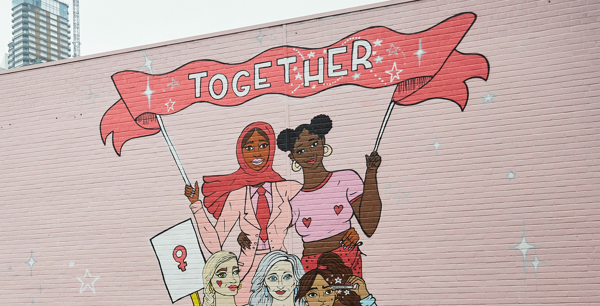 Alice Skinner's street art celebrates female empowerment