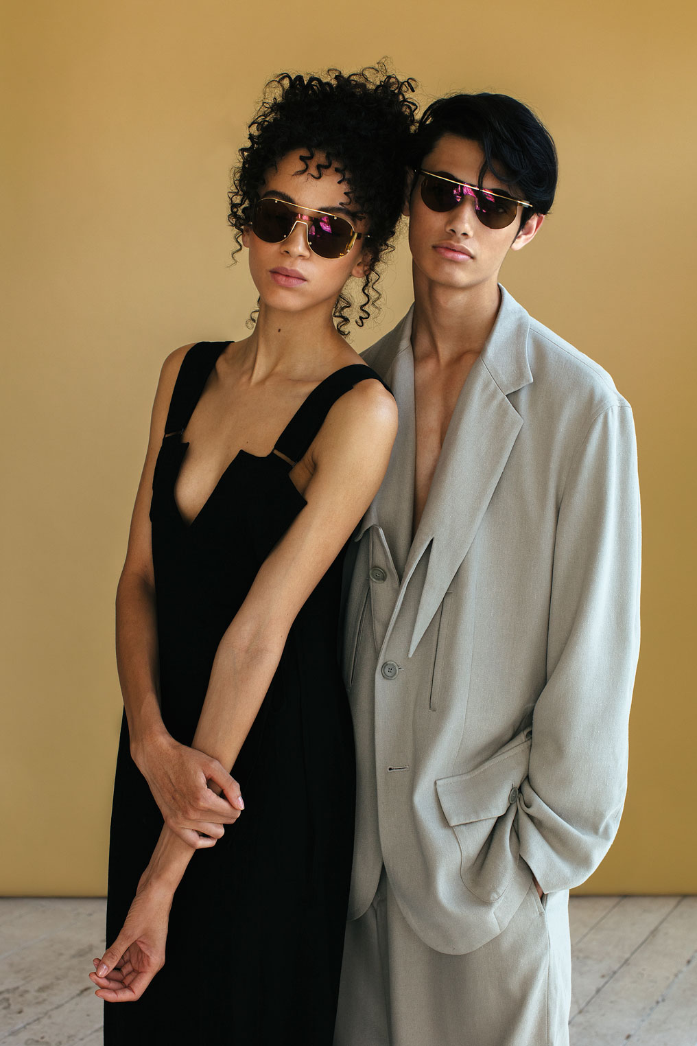 Modernism meets romance for the new Yohji Yamamoto eyewear collection