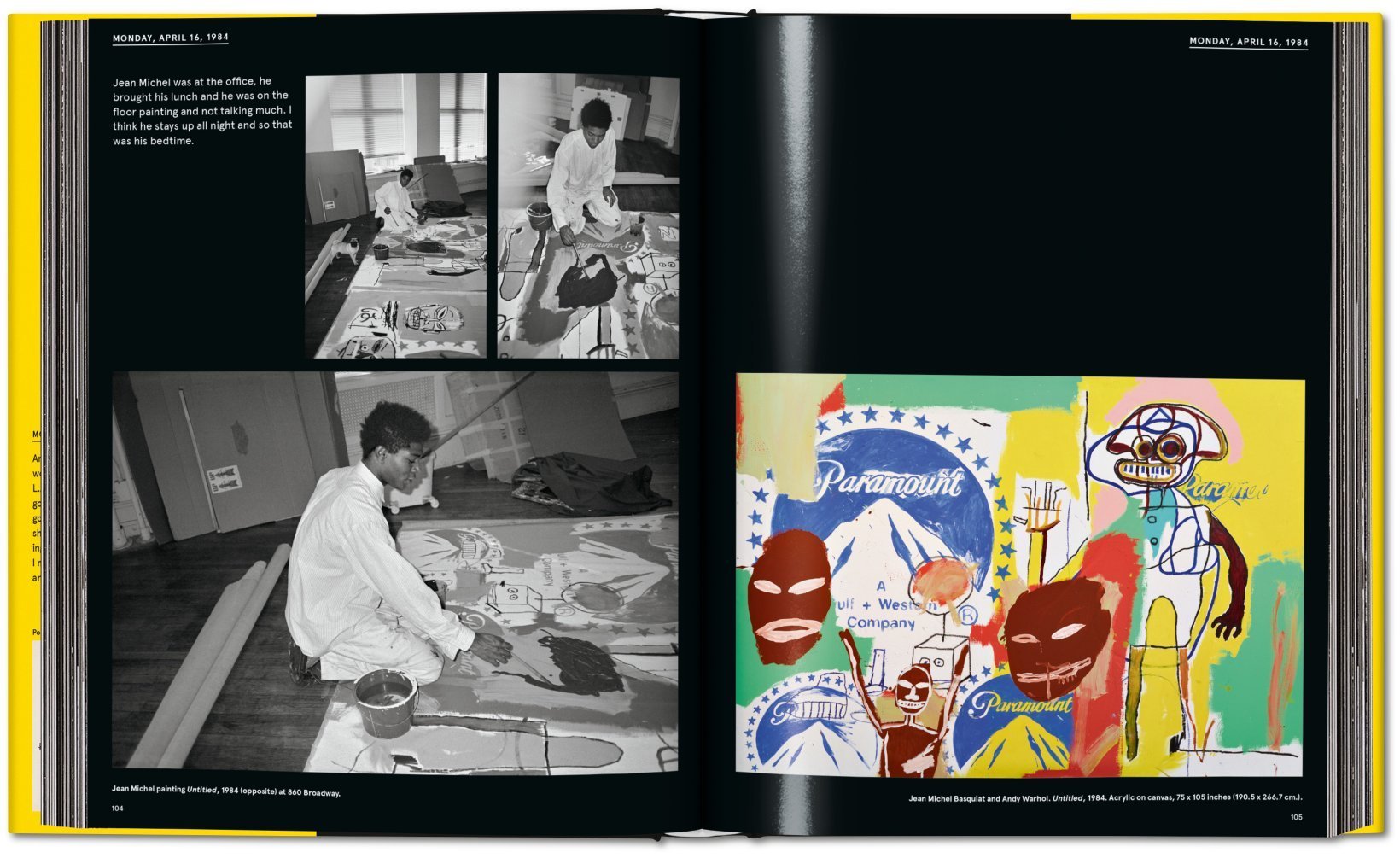 Andy Warhol x JEAN-MICHEL BASQUIAT #3 BE@RBRICK Super rare