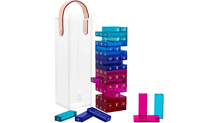 Louis Vuitton just released a multicoloured Jenga set worth 2 600