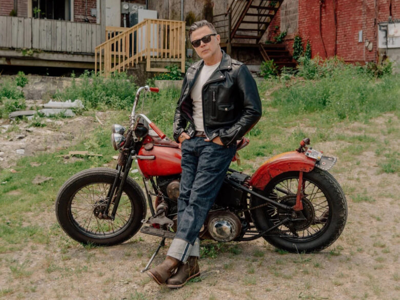 パンツ Schott NYC Leather Motorcycles Shorts 34 Leather Pants 601P